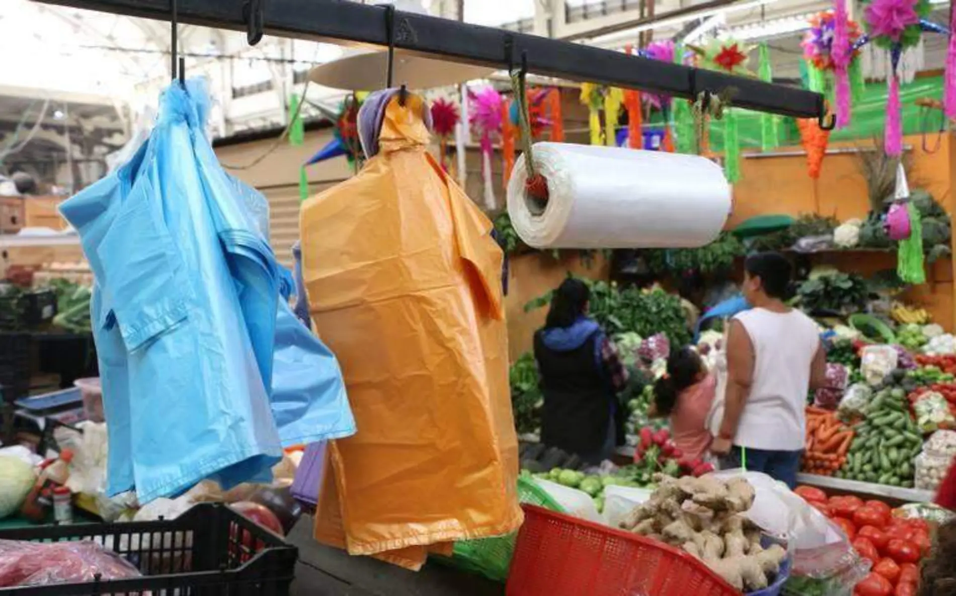 Uso de bolsas de plástico en negocios